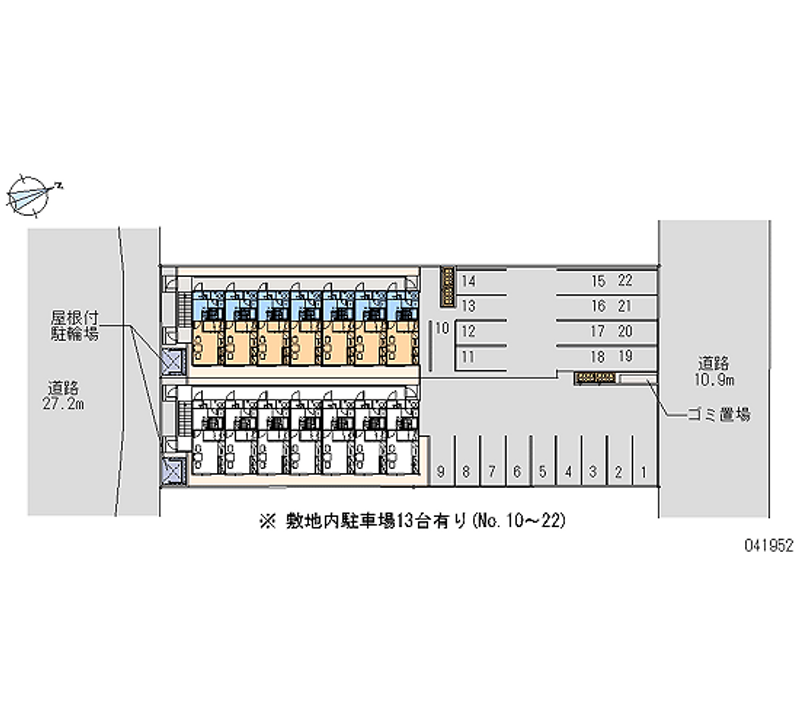 41952月租停车场