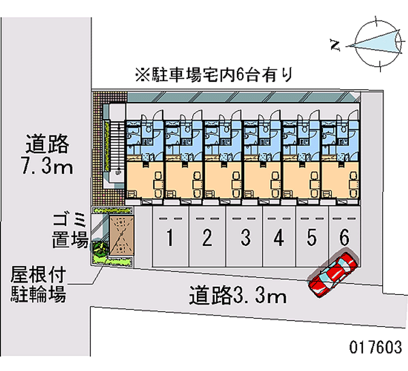 17603 bãi đậu xe hàng tháng