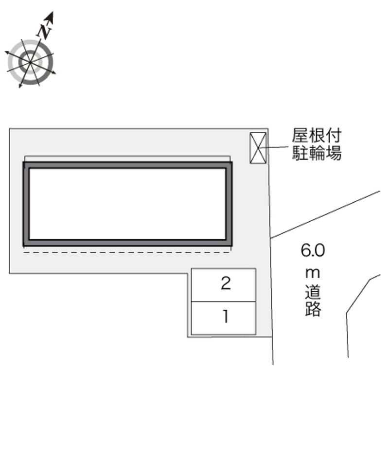 レオパレスヴェルデュール桜台 配置図