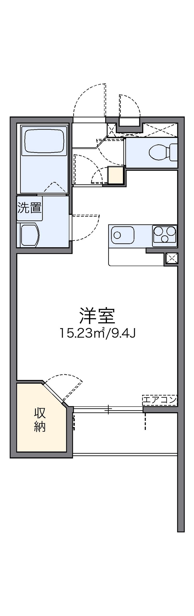 レオネクスト北鴻巣 間取図