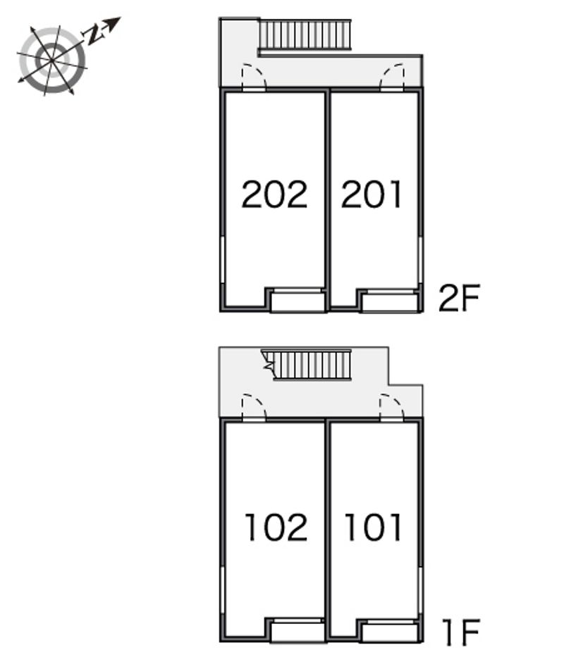 レオネクストさくら 間取り配置図