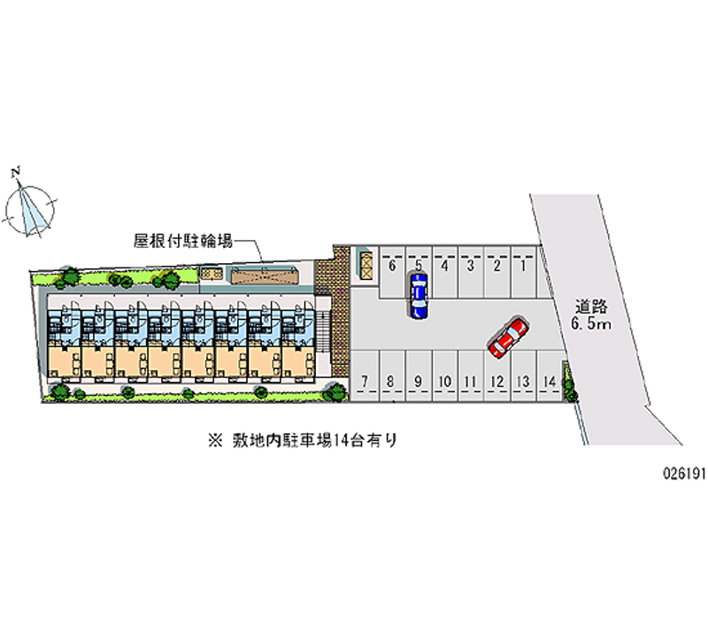 26191月租停車場