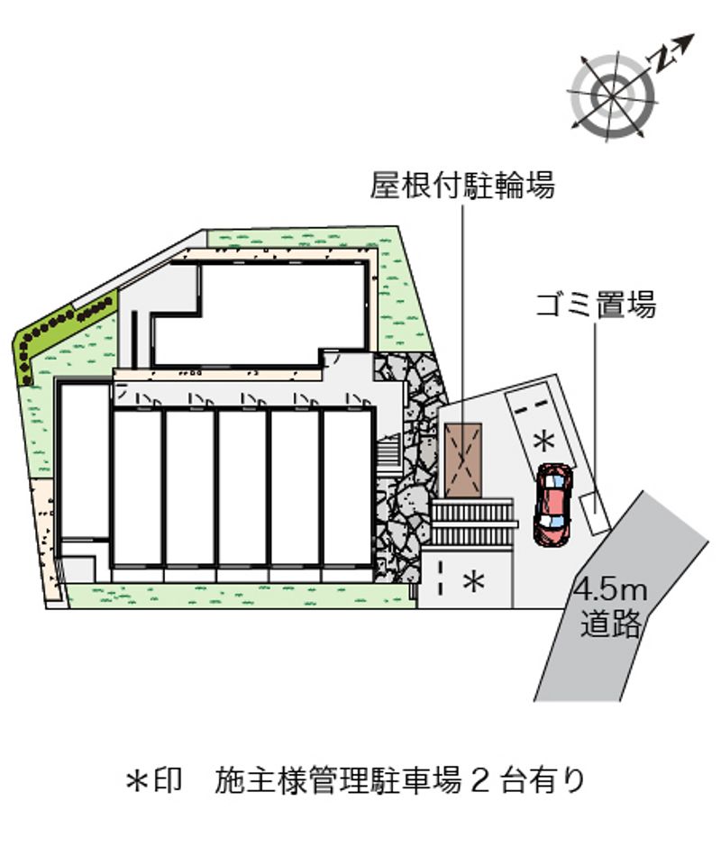 クレイノエスペランサ中原 配置図