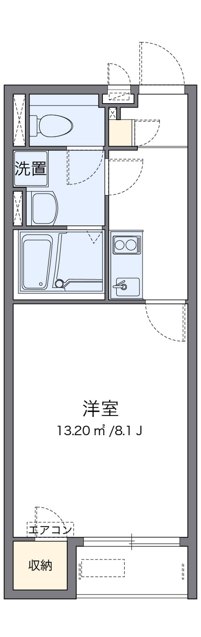 LEONEXT Uzumasa Floor plan