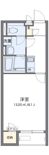 レオネクストうずまさ 間取り図