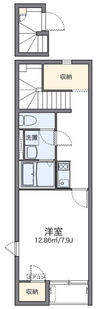 レオネクストハナミズキ津島中 間取り図