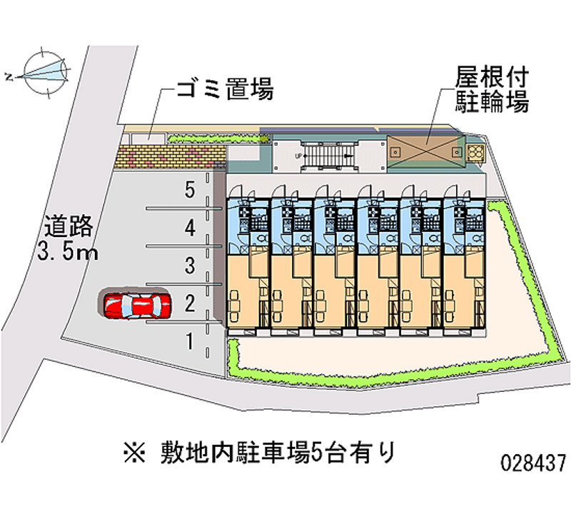 レオパレス幸陽 月極駐車場