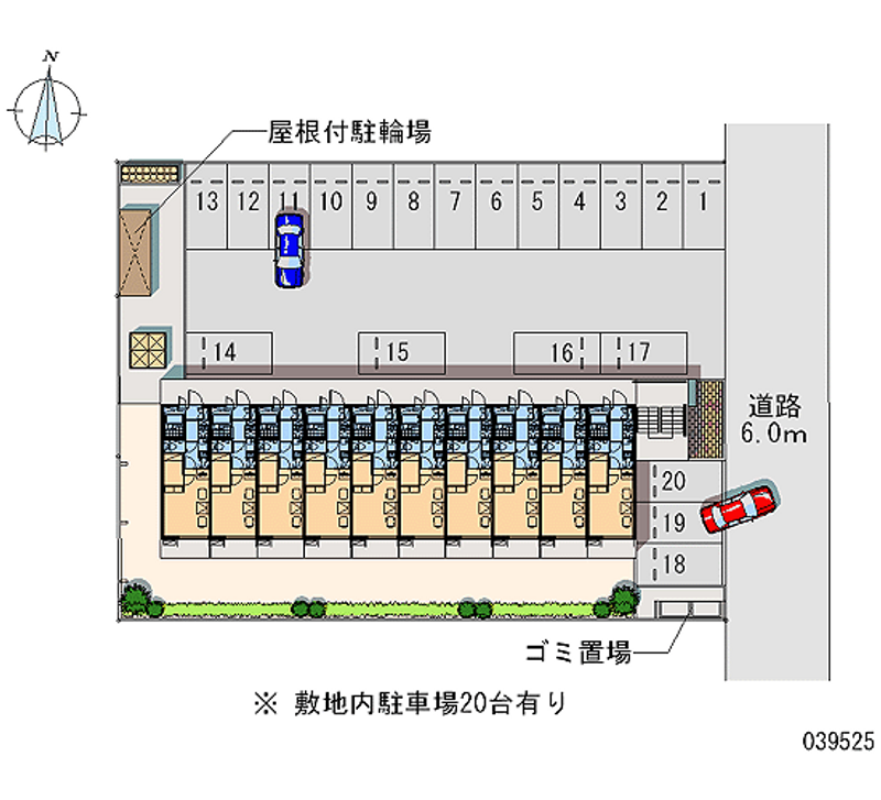 39525 Monthly parking lot