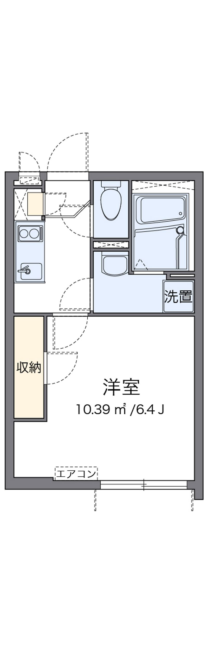 クレイノｋｅｙａｋｉⅢ 間取図
