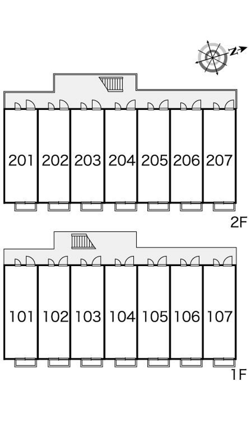 レオパレスＭＡＩＮ 間取配置図