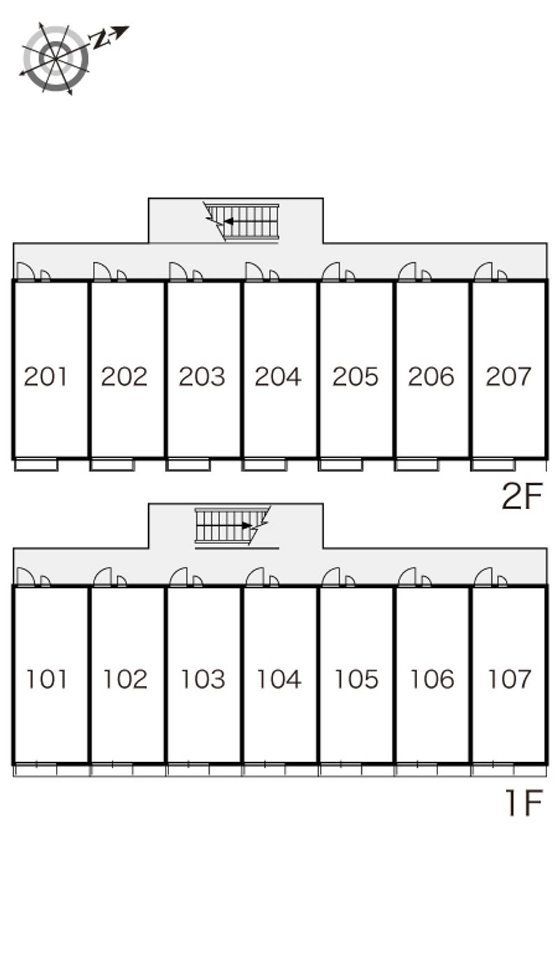 レオパレスＬＯＴＯ 間取配置図
