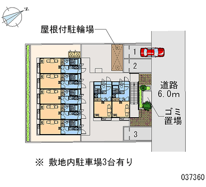 レオパレスＦｉｔ 月極駐車場