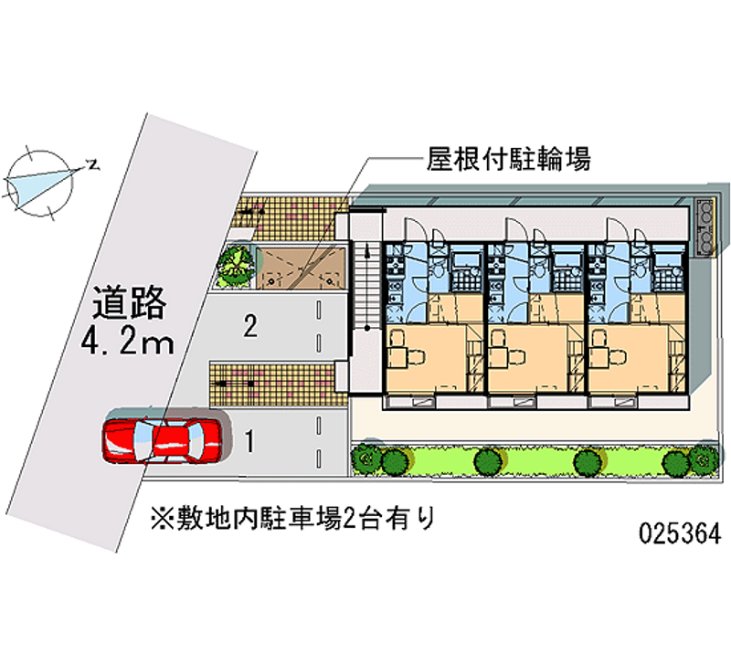 25364 Monthly parking lot