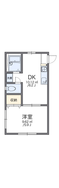 レオパレス西川口第３０ 間取り図