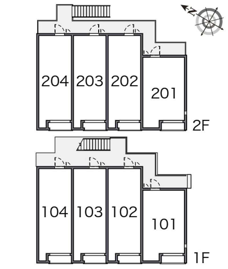 レオネクストボナール　Ｊｏｙ 間取り配置図
