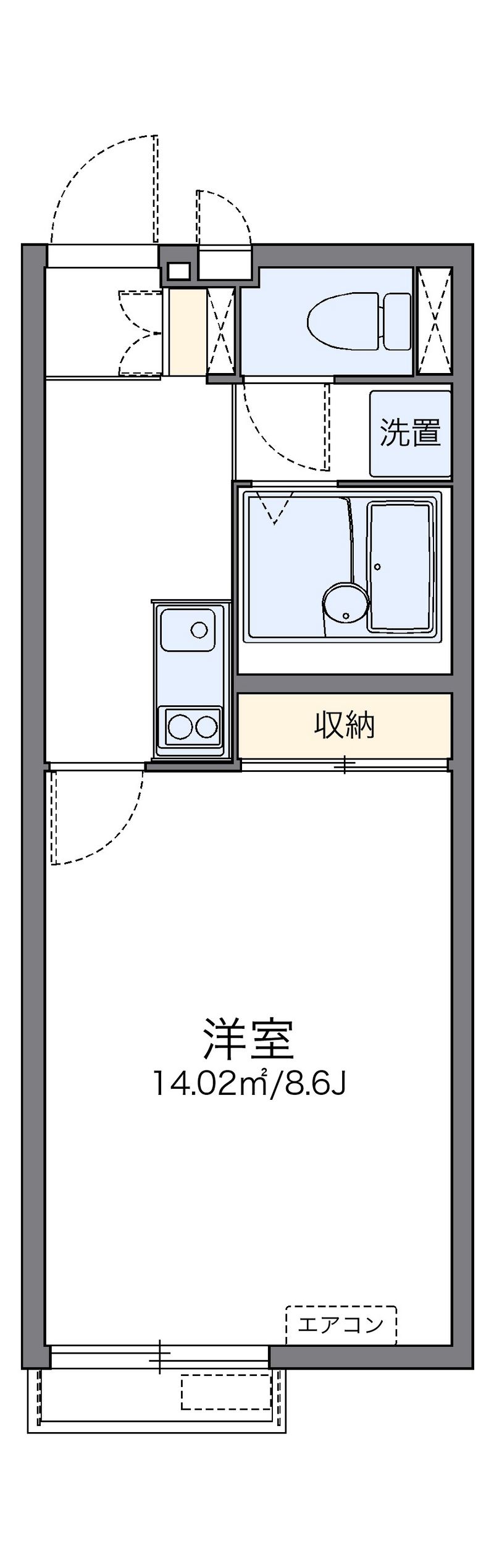 レオネクストシオンヒルズ 間取図