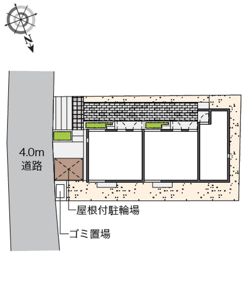 レオネクスト富士見 配置図