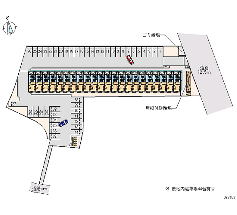 37109月租停車場