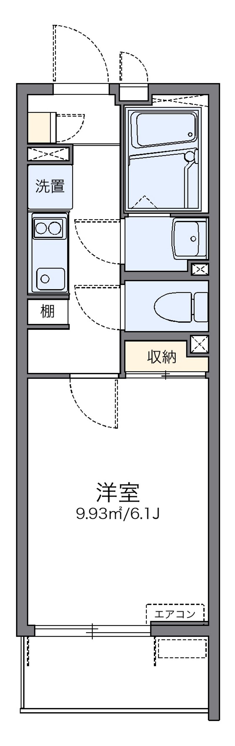 LEONEXT Minami Shinagawa Heights II Floor plan