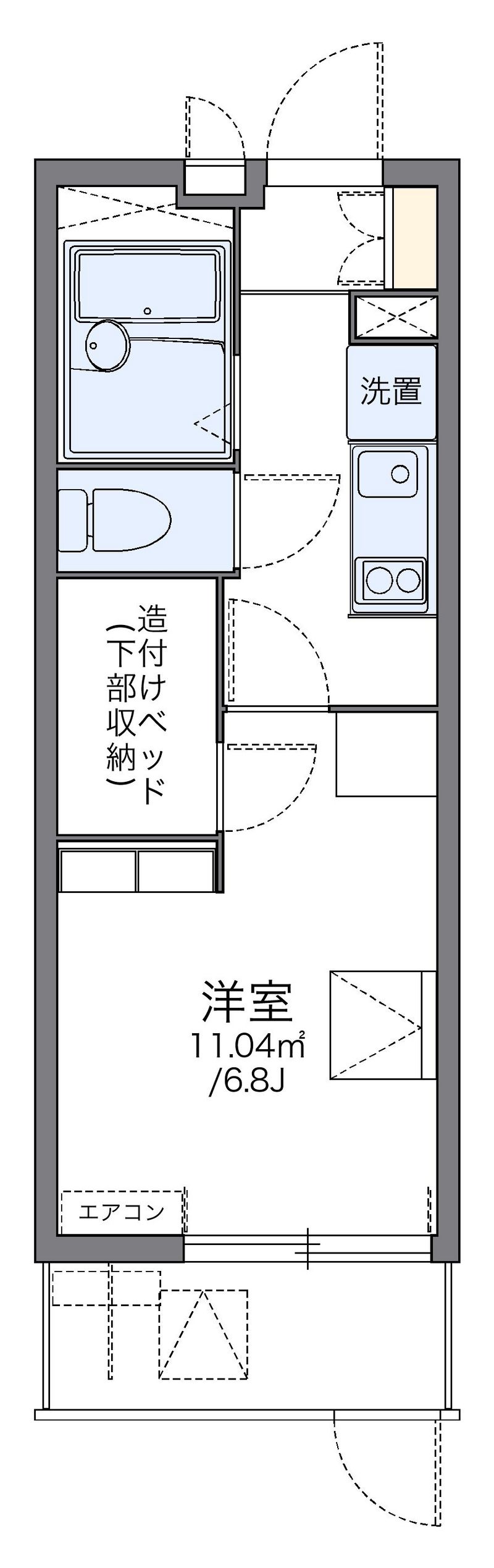レオパレスＳｈｕ 間取図