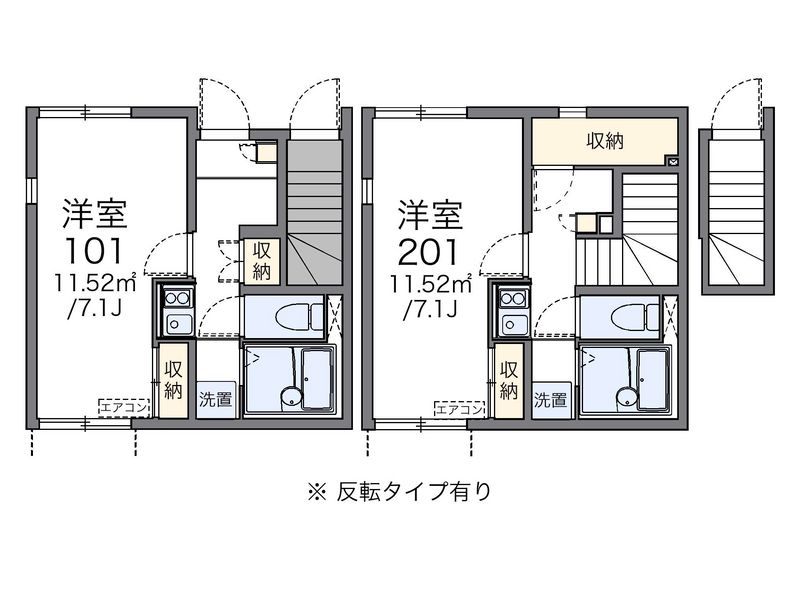 レオネクストセラン髙石Ⅲ 間取り