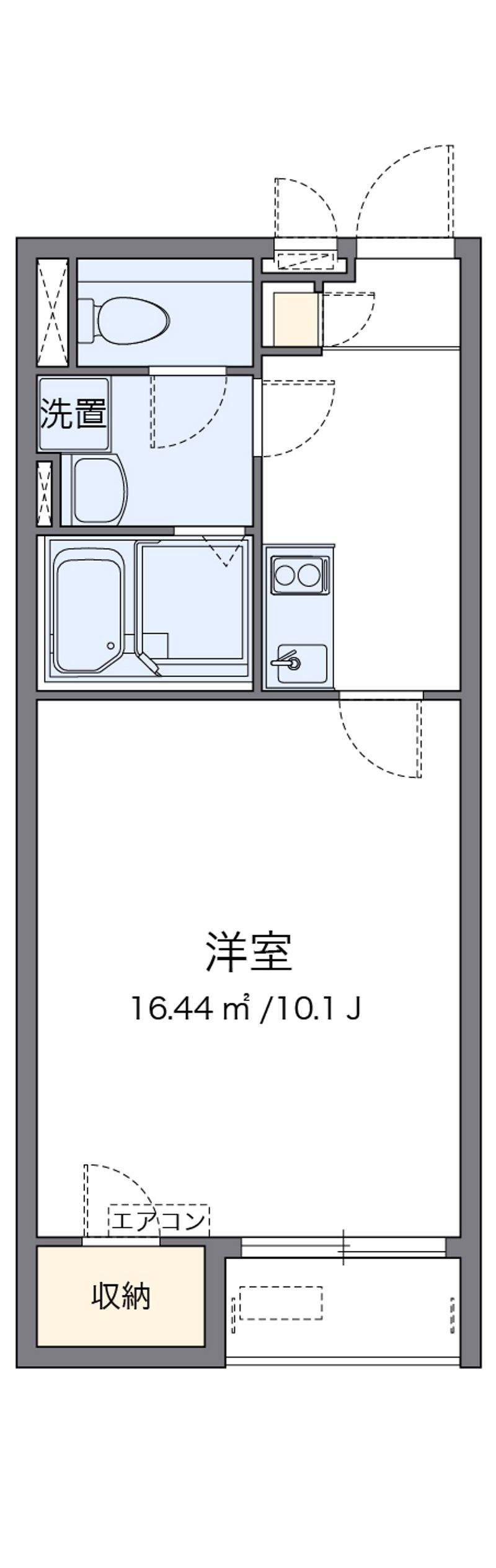 クレイノプルメリア 間取図