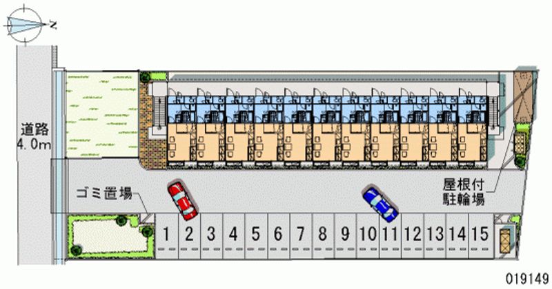 19149 Monthly parking lot