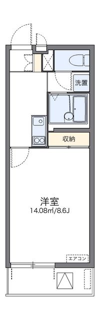 レオネクスト苅藻 間取り図