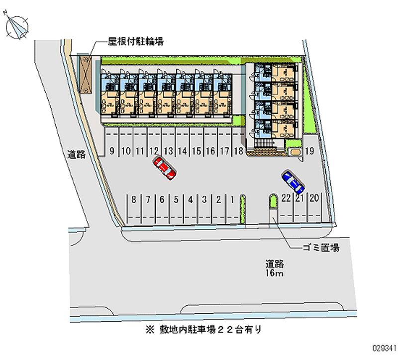 29341 Monthly parking lot