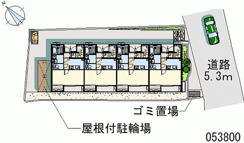 レオネクスト高サカエメゾン 区画図