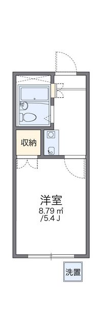 レオパレス井荻第２ 間取り図