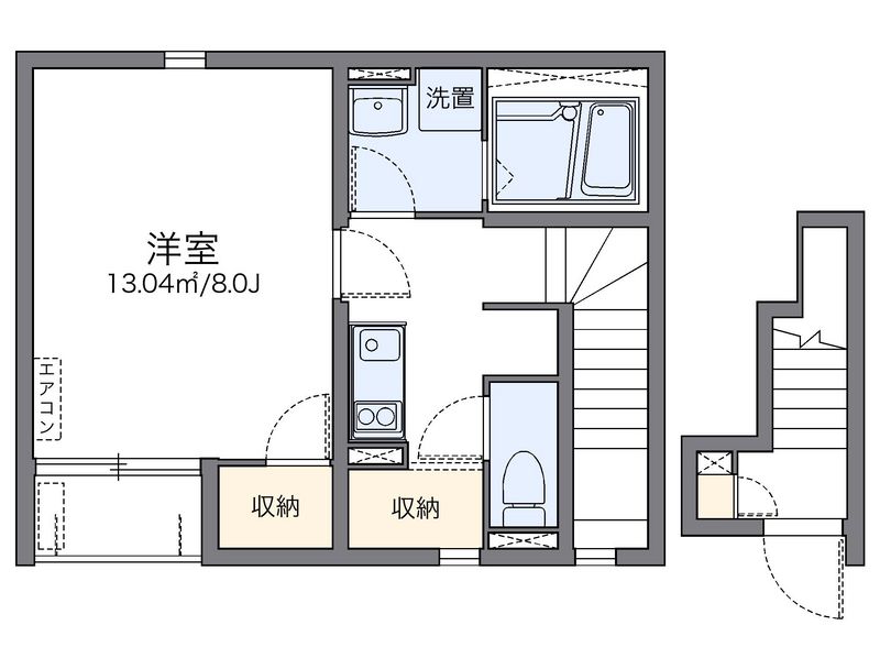 レオネクストソアーヴェ 間取図