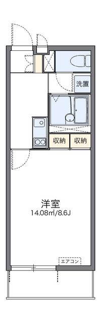 レオネクストパークハイツ　Ｂ 間取り図