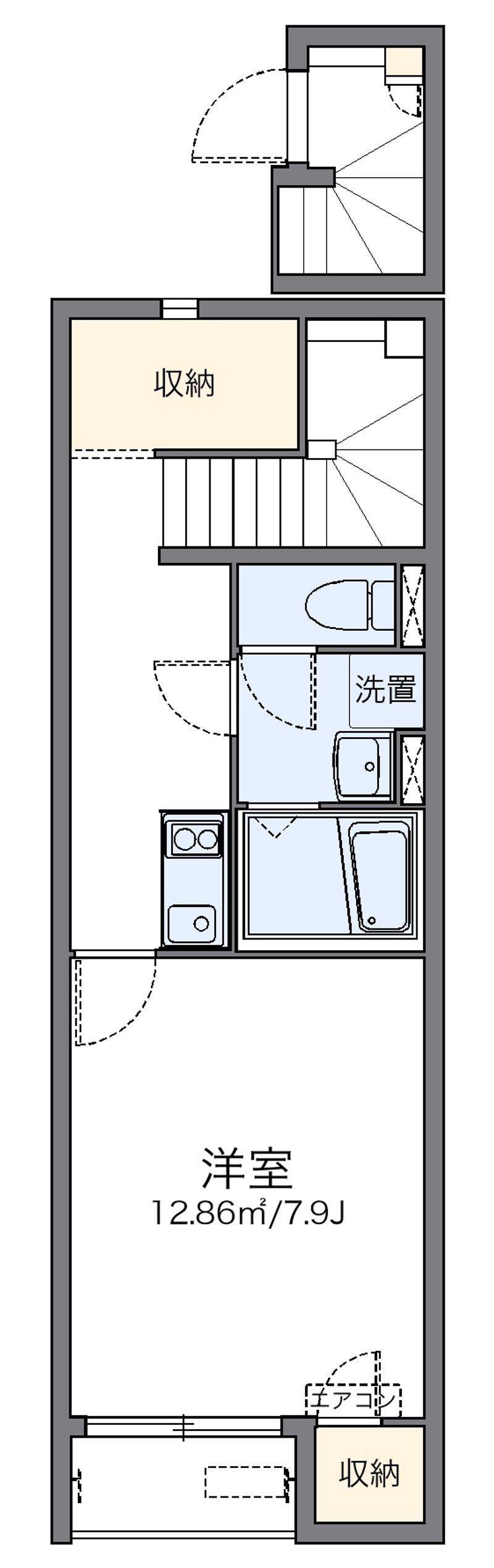 レオネクストクレールレジェンド 間取図