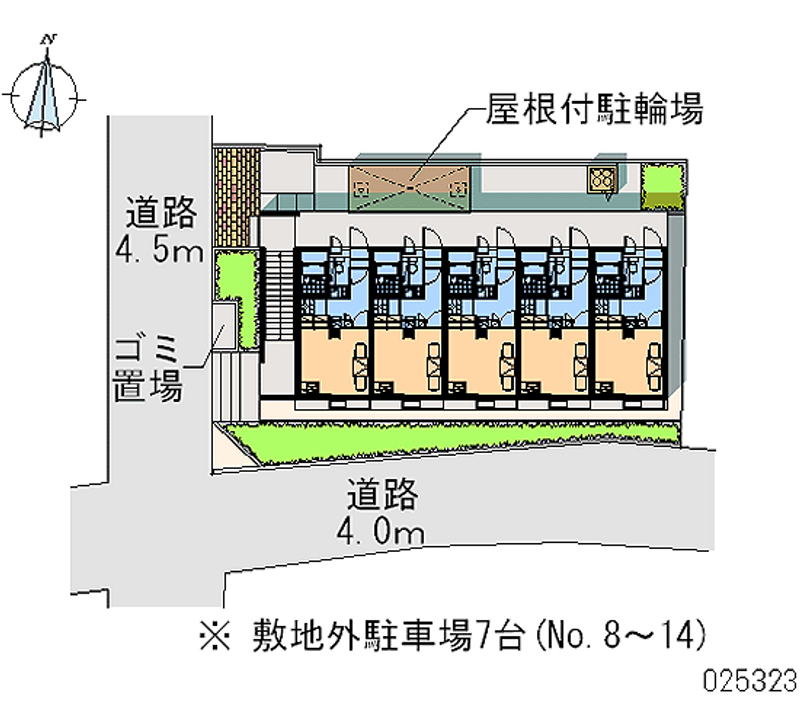 レオパレスＶｉｅｎｔｏ 月極駐車場