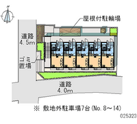 25323 Monthly parking lot