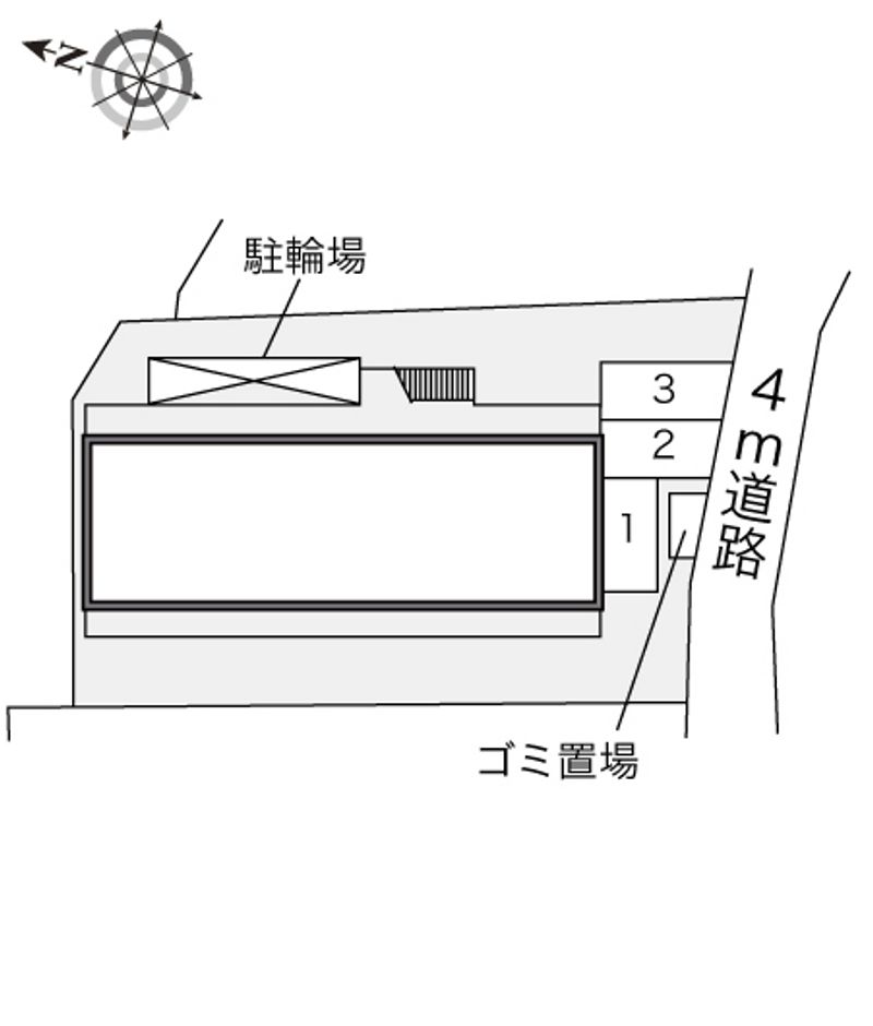 レオパレスマロード 駐車場