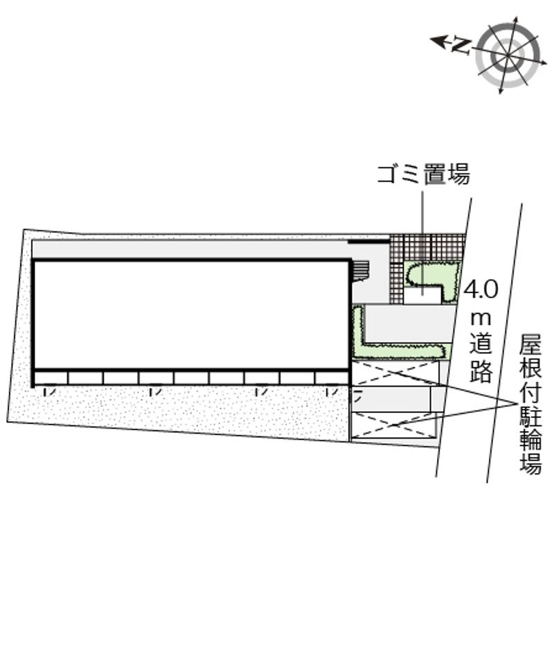 クレイノベルフルール 配置図