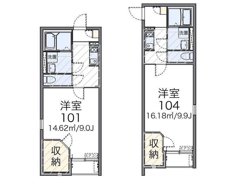 レオネクストグリーンヴィラ扇台 間取図