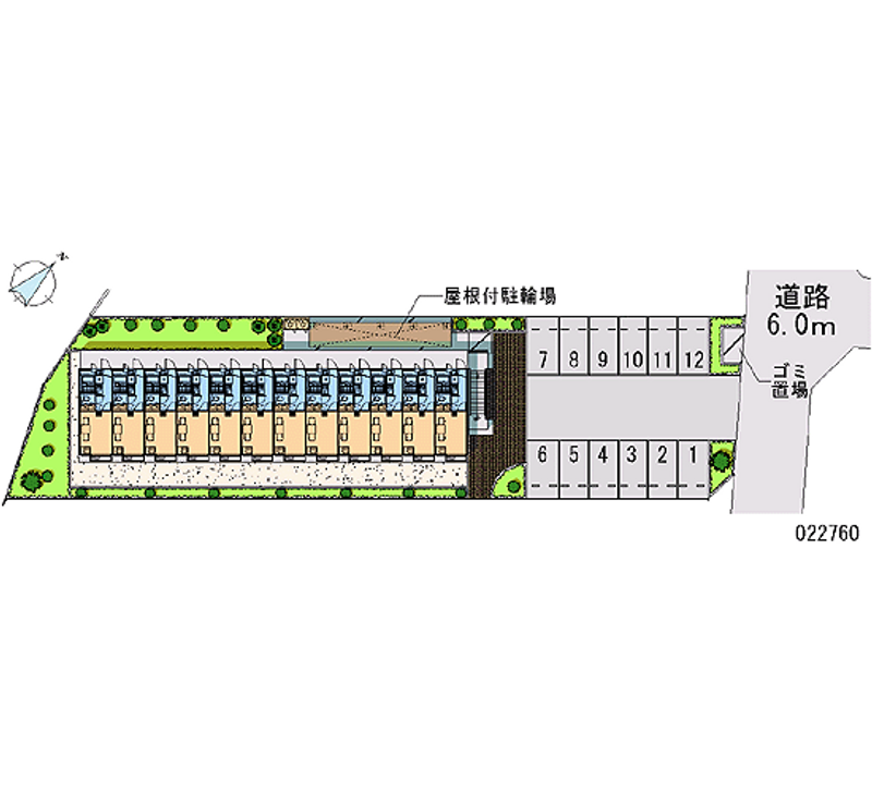 22760月租停车场