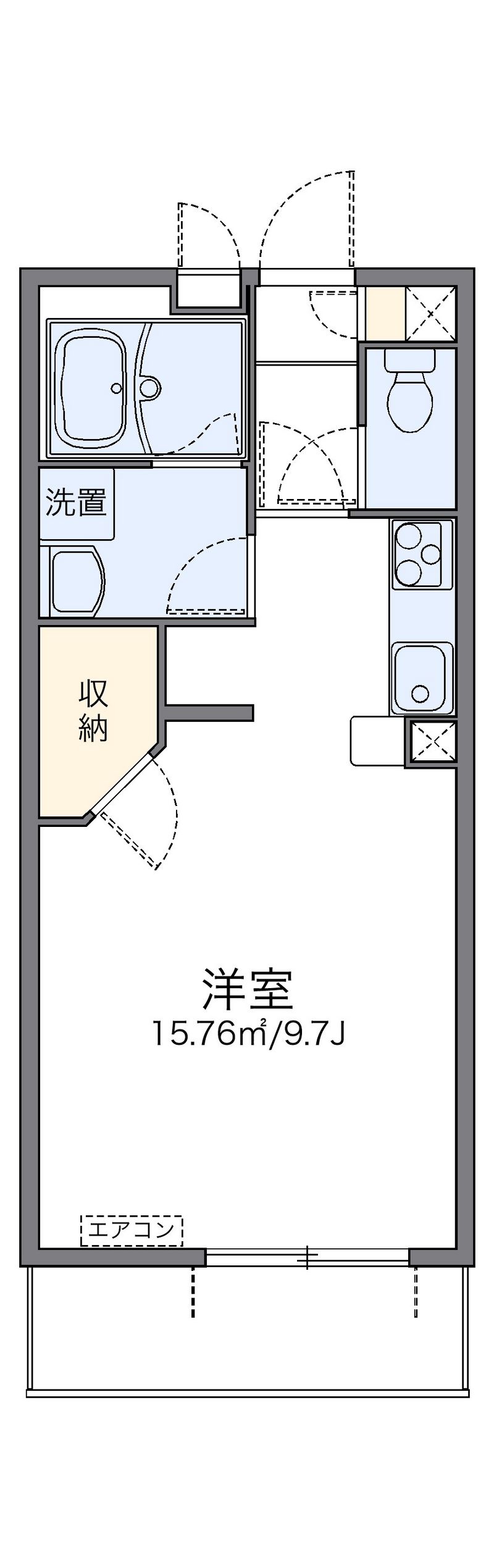 レオネクストレオーネ 間取図
