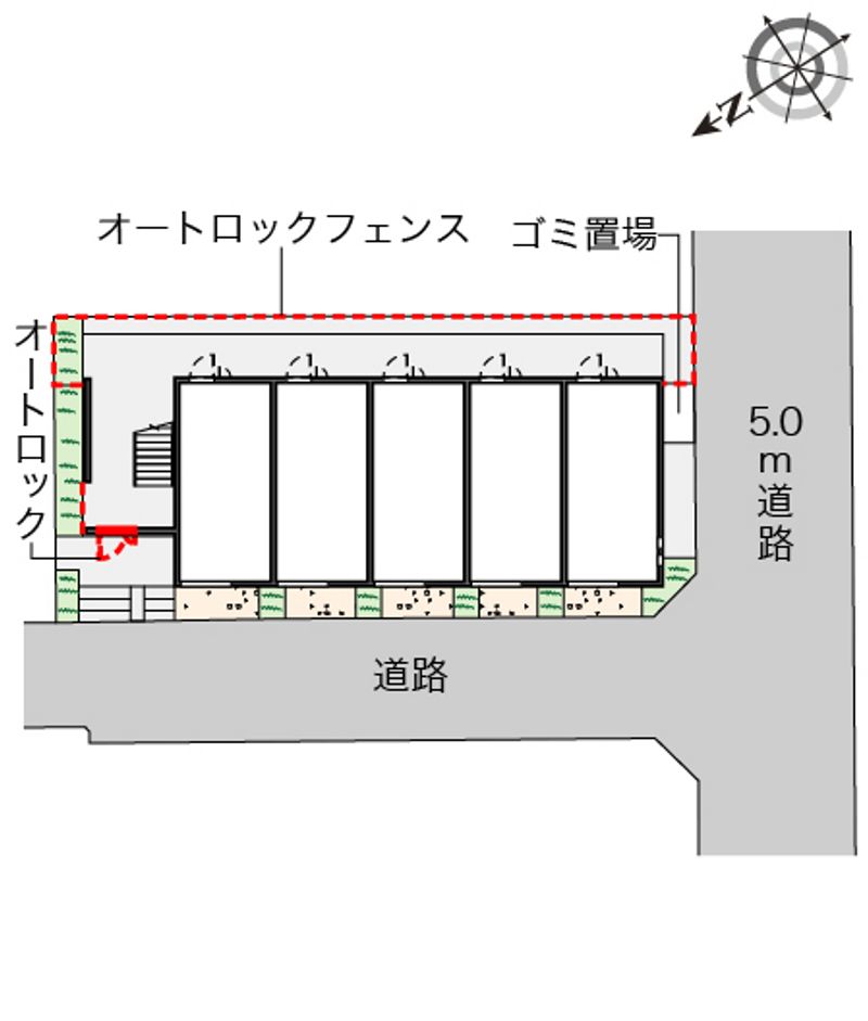 クレイノエフォート 配置図