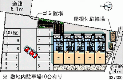 37300 Monthly parking lot