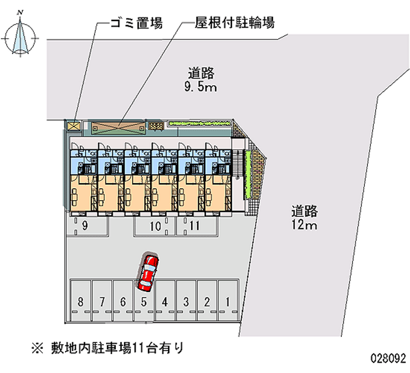 28092 Monthly parking lot