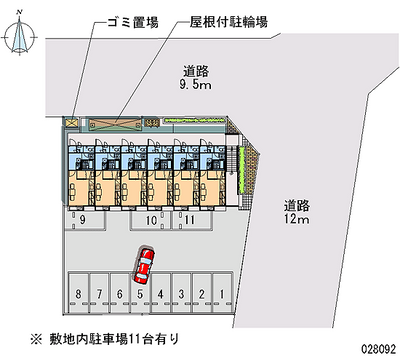 28092 Monthly parking lot