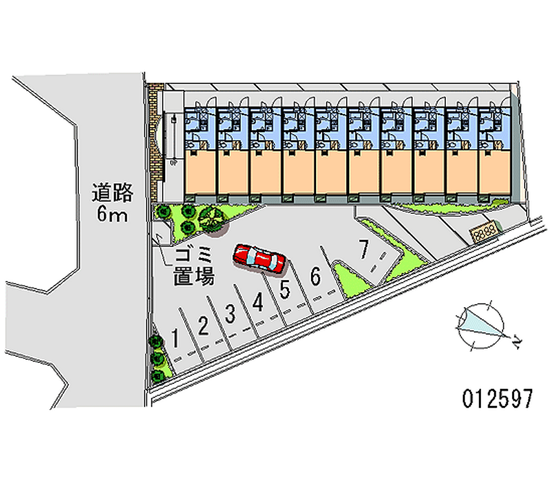 12597月租停車場