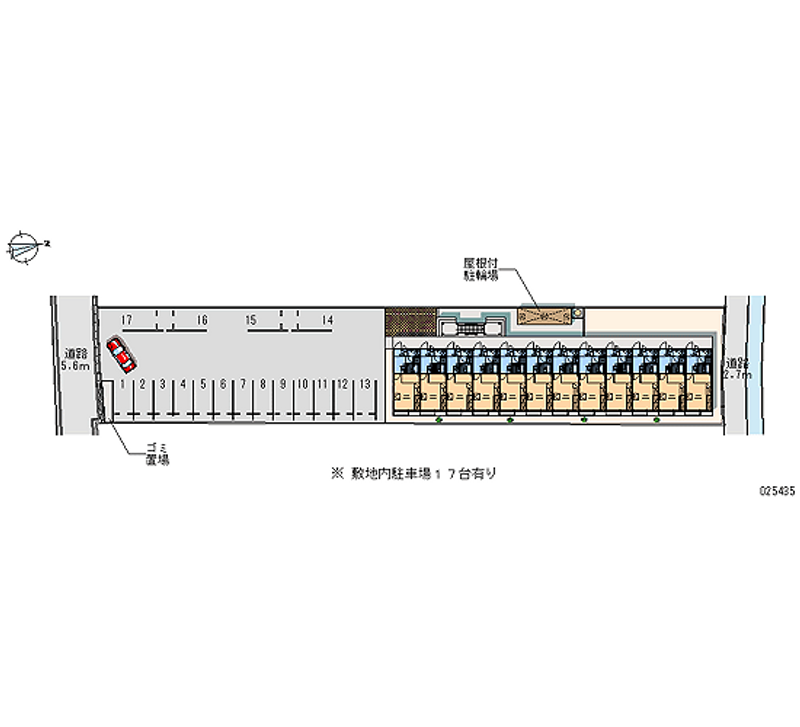 25435 bãi đậu xe hàng tháng