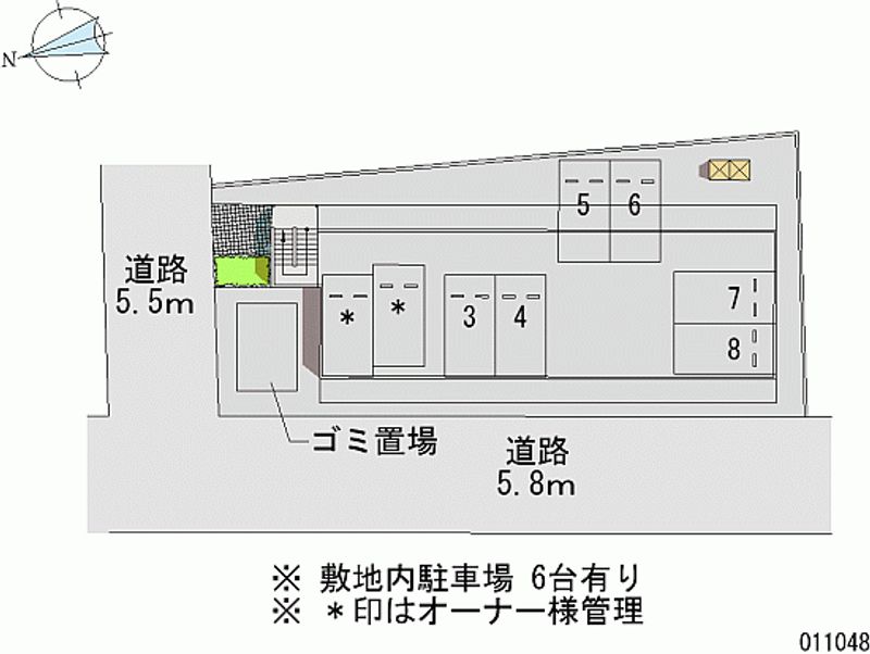 レオパレスＡＮＮＥＸ　ＨＩＹＯＳＨＩ 月極駐車場