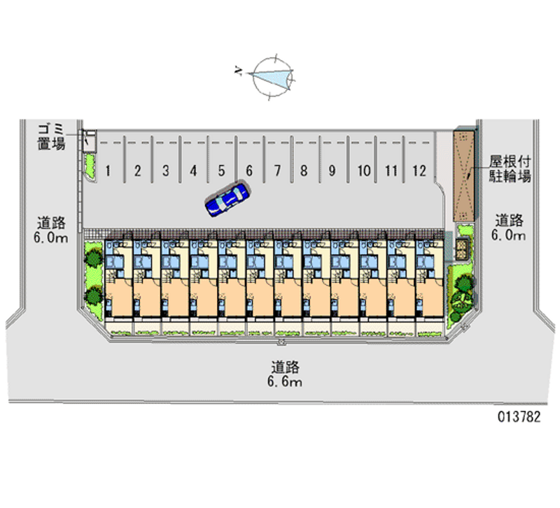 13782 Monthly parking lot