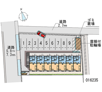 16235 Monthly parking lot